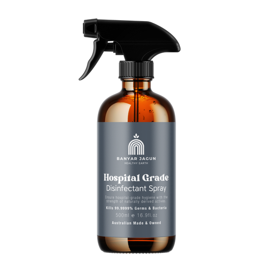 Disinfectant Spray 500ml - Eco Friendly Natural Hospital Grade Cleaner  - Front