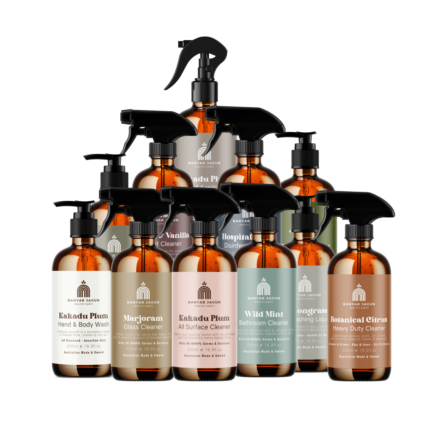 The Complete Collection | Eco Friendly Cleaning Products Australia | Banyar Jagun