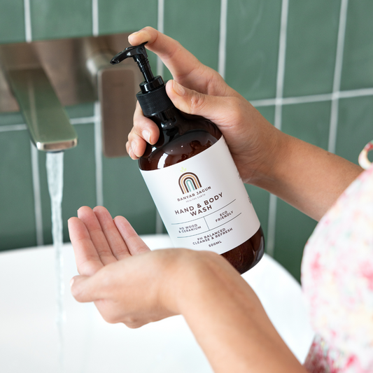 Gentle Care for Eczema: Embracing the Healing Power of Banyar Jagun's Hand & Body Wash